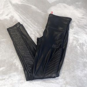 Spanx Motocross Leather Legging